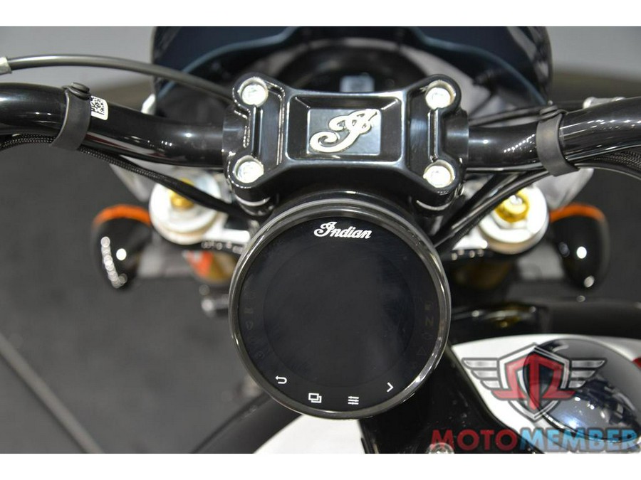 2025 Indian Motorcycle 101 SCOUT Ghost White Metallic with Graphics