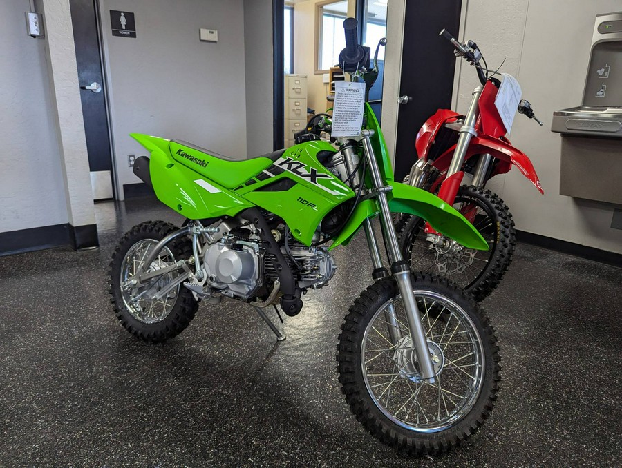 2025 Kawasaki KLX 110R L Lime Green - P06015