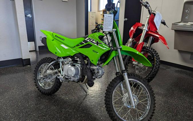 2025 Kawasaki KLX 110R L Lime Green - P06015