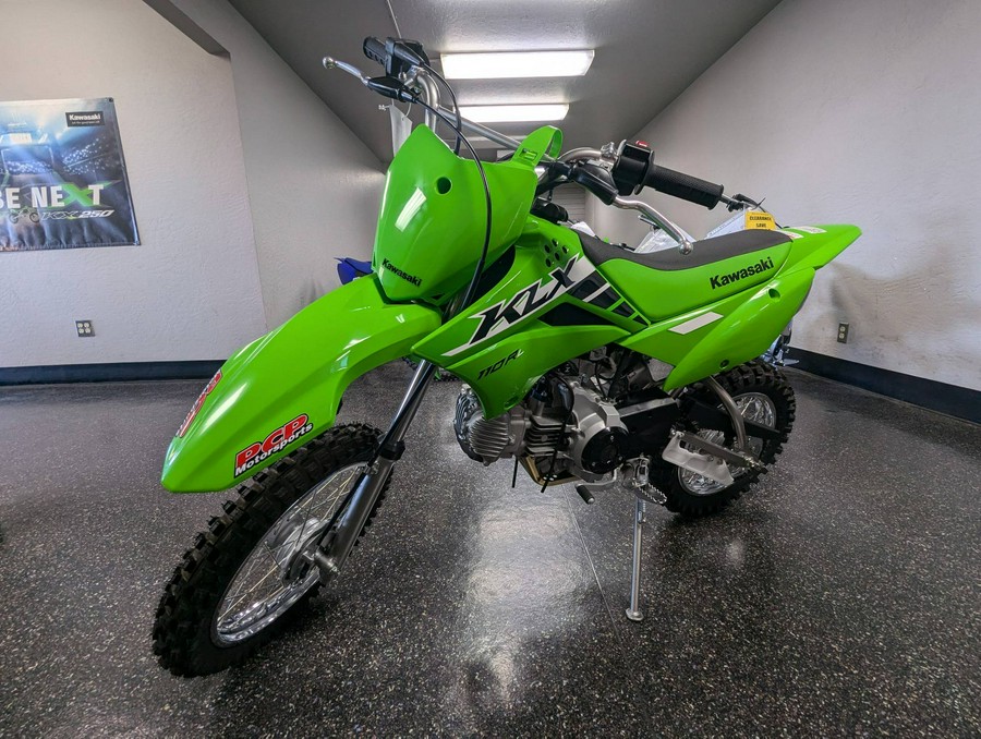 2025 Kawasaki KLX 110R L Lime Green - P06015