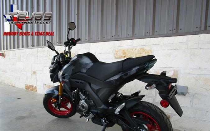 2024 Kawasaki Z125 PRO Cypher Camo Gray Matte/Metallic Matte Car