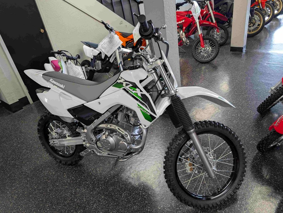 2026 Kawasaki KLX 140R Bright White - P01963