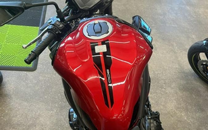 2024 Kawasaki Z900 ABS Candy Persimmon Red/Ebony