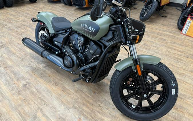 2026 Indian Scout Bobber Limited +Tech Moss Green Smoke