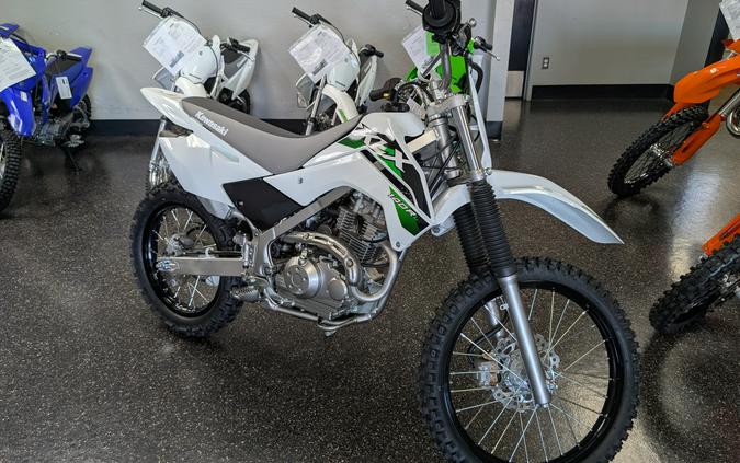 2026 Kawasaki KLX 140R L Bright White - P03361