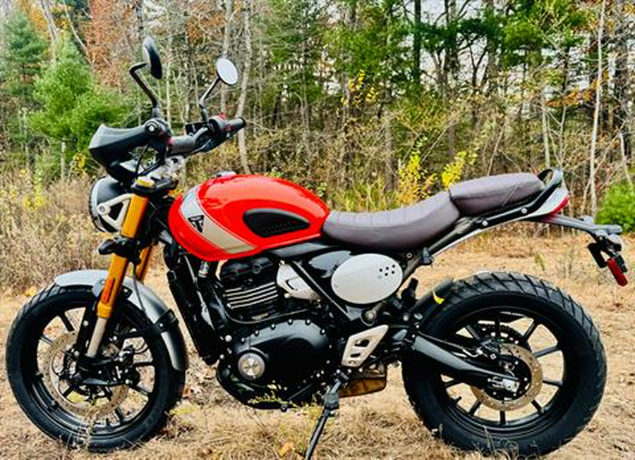2026 Triumph Scrambler 400 X