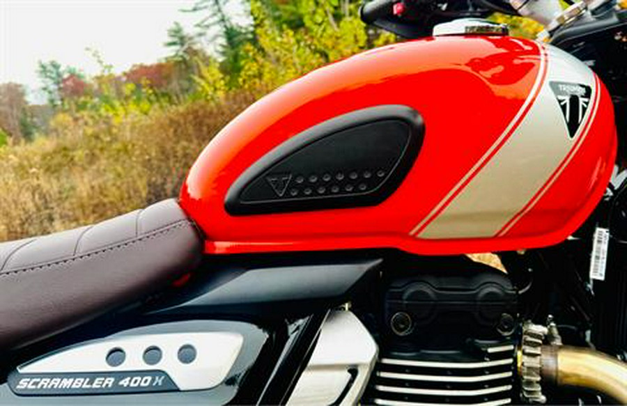 2026 Triumph Scrambler 400 X