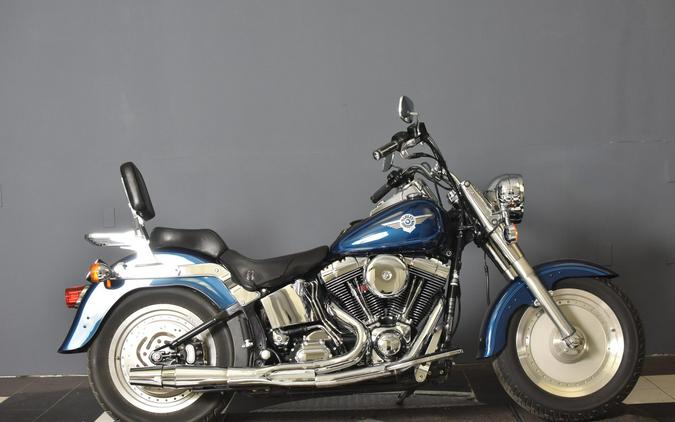 2000 Harley-Davidson Fat Boy Cool Blue Pearl FLSTF