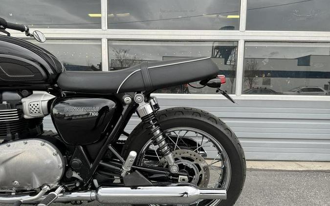 2018 Triumph BONNEVILLE T-100 BLACK