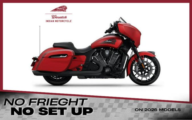 2025 Indian Motorcycle® Chieftain® PowerPlus Dark Horse w/PowerBand Audio Sunset Red Smoke