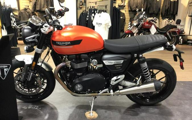 2023 Triumph Speed Twin 1200 Matte Baja Orange