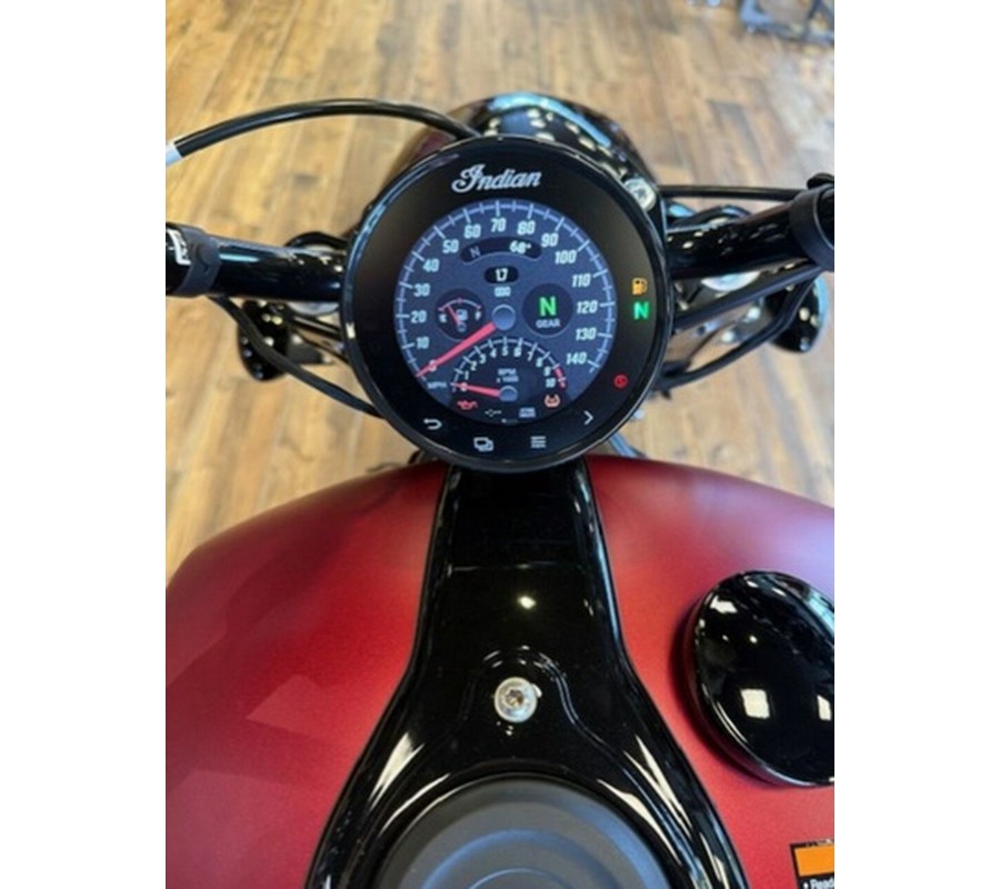 2025 Indian Scout Bobber Limited +Tech Sunset Red Smoke