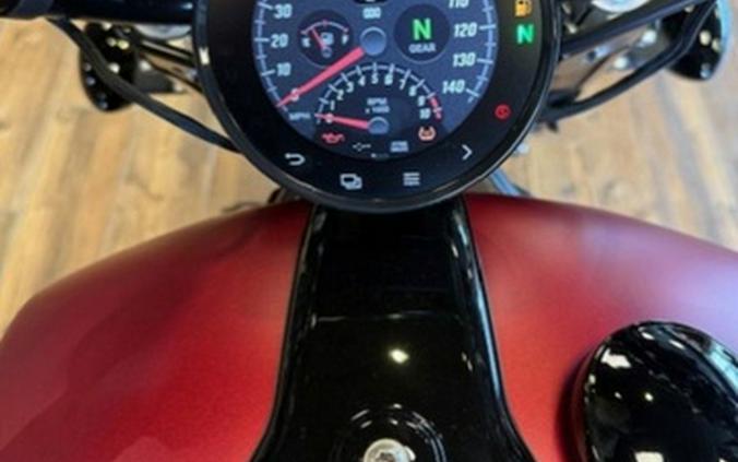 2025 Indian Scout Bobber Limited +Tech Sunset Red Smoke