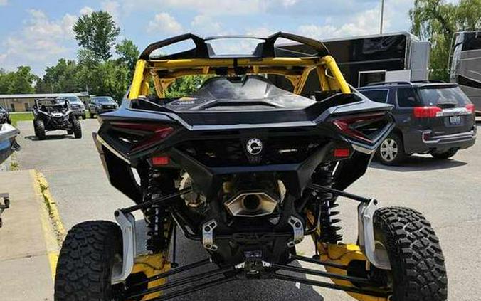 2024 Can-Am® Maverick R X RS with Smart-Shox Carbon Black & Neo Yellow