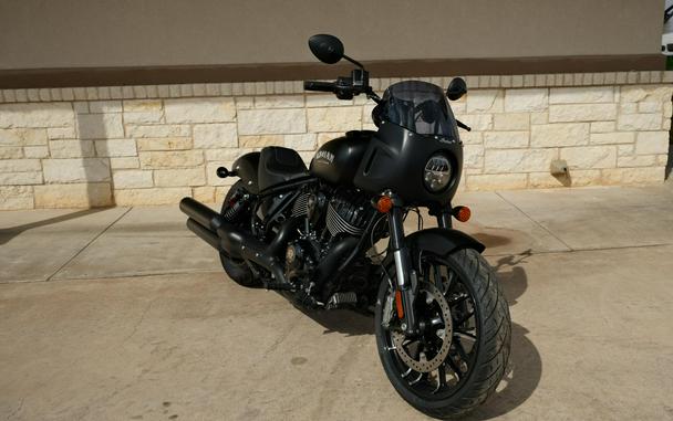 2025 INDIAN MOTORCYCLE SPORT CHIEF BLACK SMOKE 49S BASE