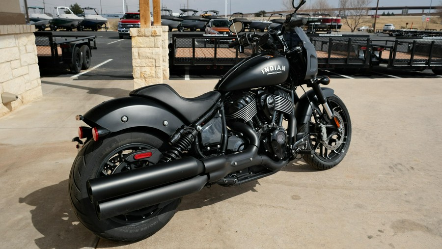 2025 INDIAN MOTORCYCLE SPORT CHIEF BLACK SMOKE 49S BASE