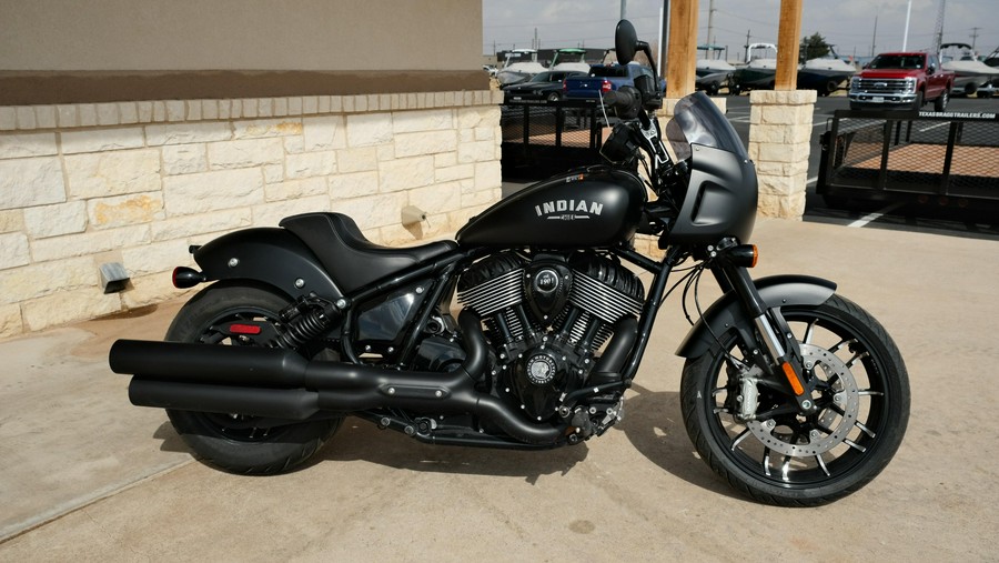 2025 INDIAN MOTORCYCLE SPORT CHIEF BLACK SMOKE 49S BASE