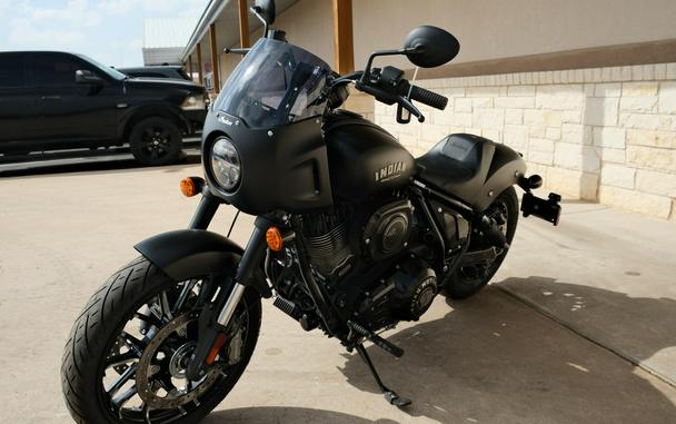 2025 INDIAN MOTORCYCLE SPORT CHIEF BLACK SMOKE 49S BASE