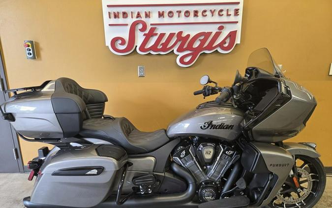 2026 Indian Pursuit Dark Horse 112 W/ Powerband Audio Black Smoke