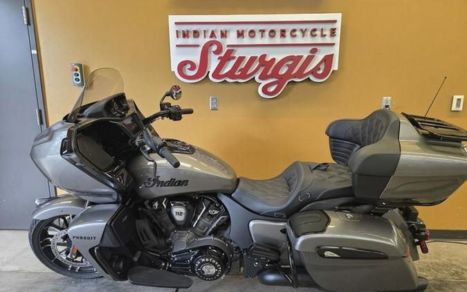 2026 Indian Pursuit Dark Horse 112 W/ Powerband Audio Black Smoke