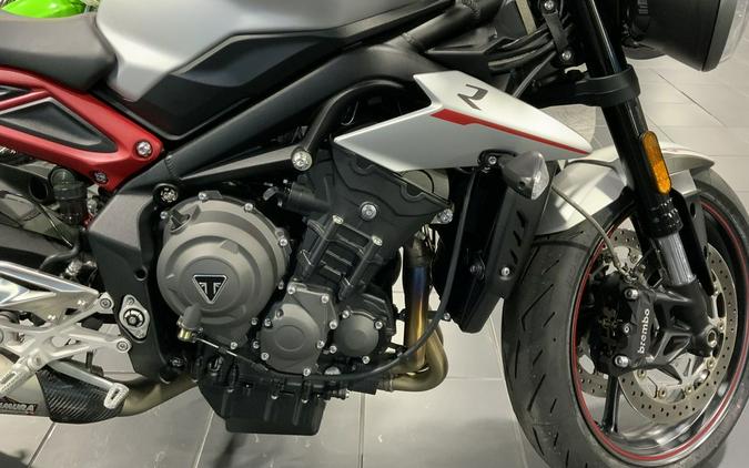 2019 Triumph Street Triple R LRH Matt Aluminium Silver