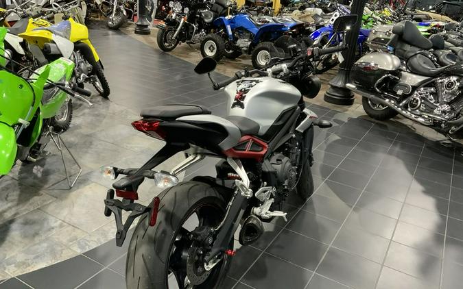 2019 Triumph Street Triple R LRH Matt Aluminium Silver