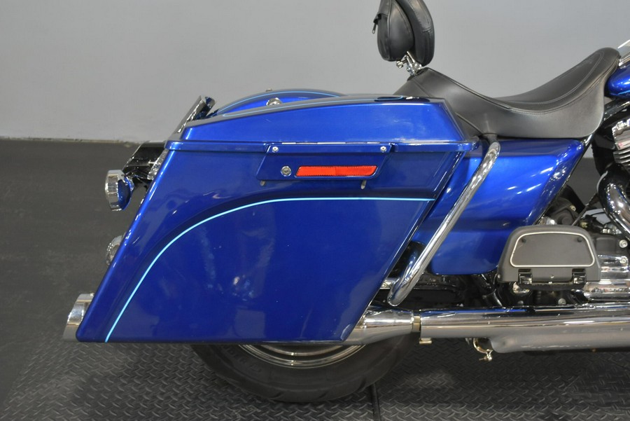 2009 Harley-Davidson Road King Classic Flame Blue Pearl