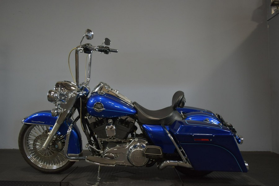 2009 Harley-Davidson Road King Classic Flame Blue Pearl