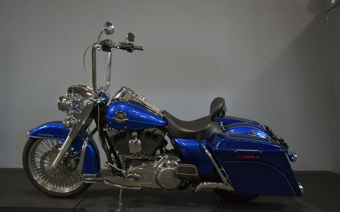 2009 Harley-Davidson Road King Classic Flame Blue Pearl