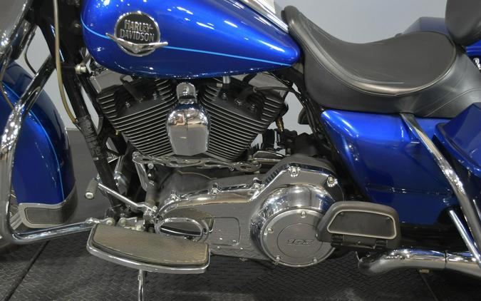 2009 Harley-Davidson Road King Classic Flame Blue Pearl