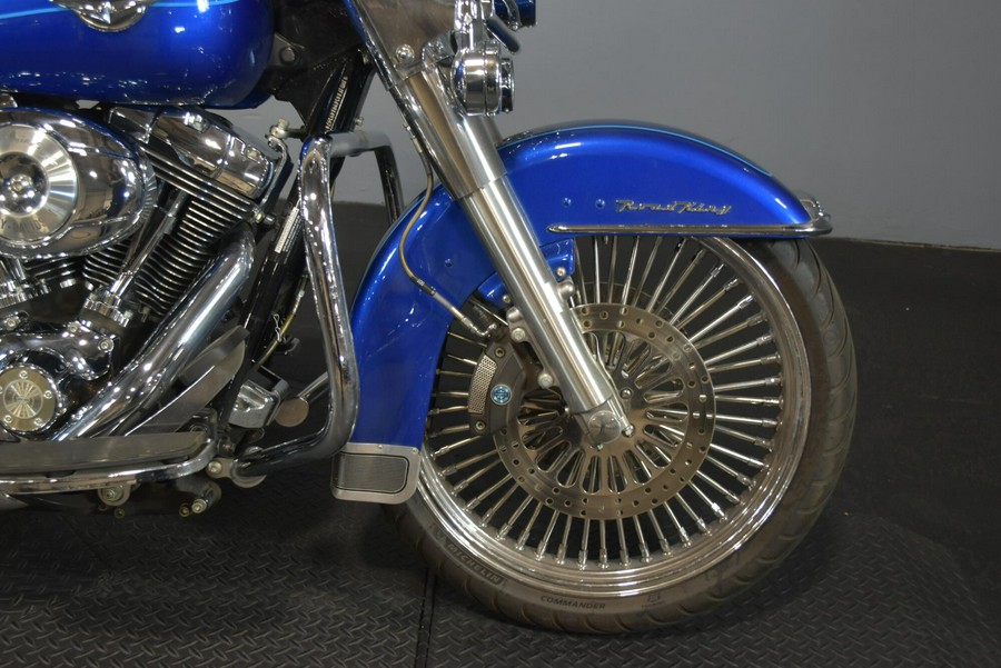 2009 Harley-Davidson Road King Classic Flame Blue Pearl