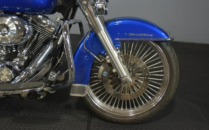 2009 Harley-Davidson Road King Classic Flame Blue Pearl