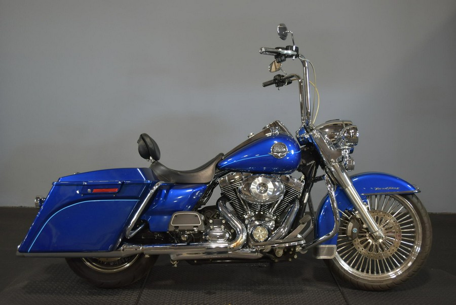 2009 Harley-Davidson Road King Classic Flame Blue Pearl