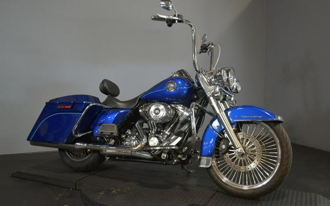 2009 Harley-Davidson Road King Classic Flame Blue Pearl