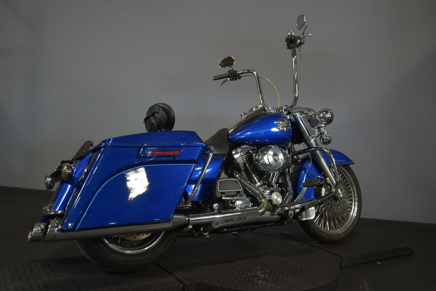 2009 Harley-Davidson Road King Classic Flame Blue Pearl