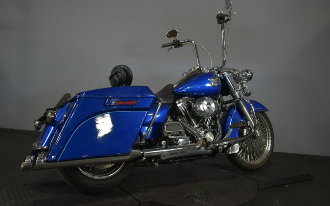 2009 Harley-Davidson Road King Classic Flame Blue Pearl