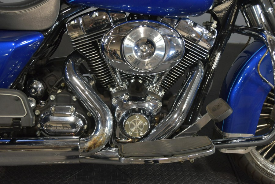 2009 Harley-Davidson Road King Classic Flame Blue Pearl