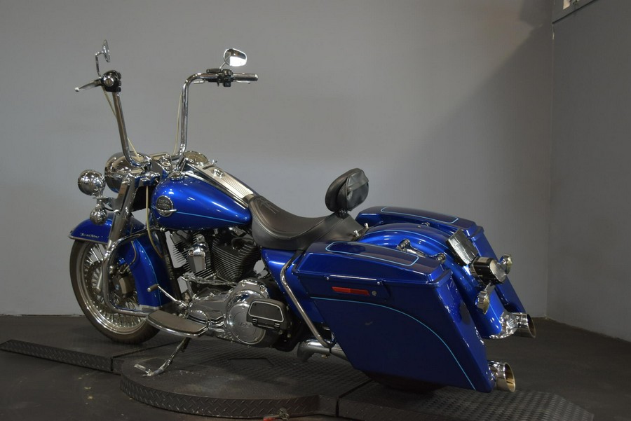 2009 Harley-Davidson Road King Classic Flame Blue Pearl