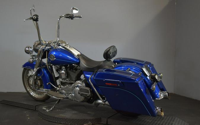 2009 Harley-Davidson Road King Classic Flame Blue Pearl