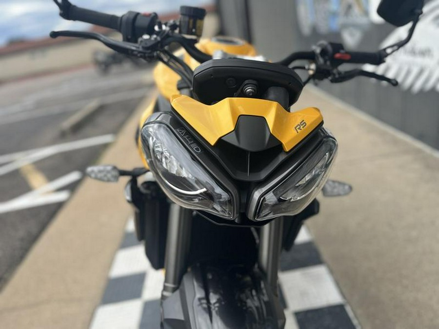 2026 Triumph Street Triple 765 RS Cosmic Yellow