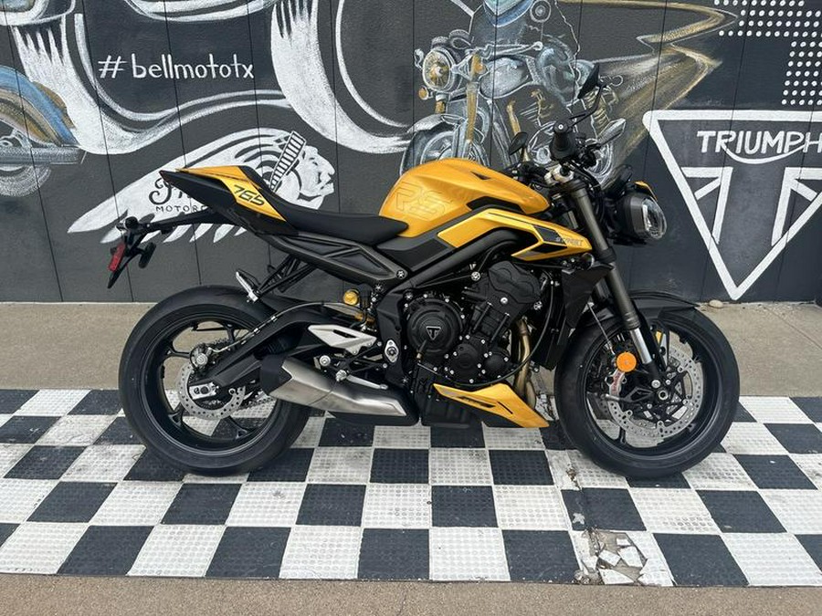 2026 Triumph Street Triple 765 RS Cosmic Yellow
