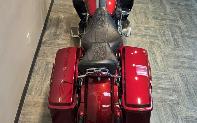 2012 Harley-Davidson® CVO™ Street Glide® Ruby Red & Typhoon Maroon with Phantom Flame FLHXSE3