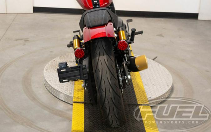 2025 Indian 101 Scout Sunset Red Metallic With Graphics