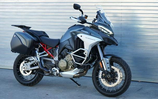 2022 Ducati Multistrada V4S Aviator Grey / Spoked Wheels