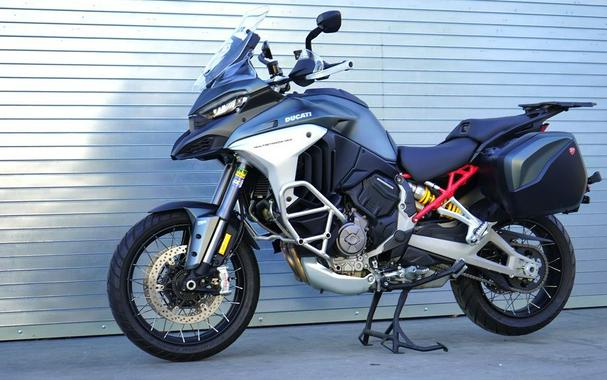 2022 Ducati Multistrada V4S Aviator Grey / Spoked Wheels