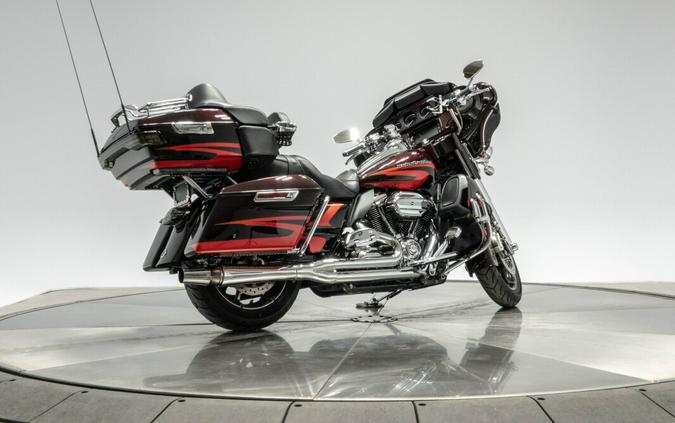 2017 Harley-Davidson CVO Limited Black Garnet & Electric Red Pearl with Carbon Dust including Cont