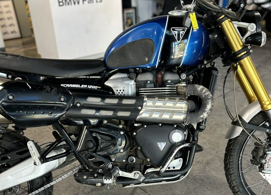 2019 Triumph Scrambler 1200 XE Cobalt Blue