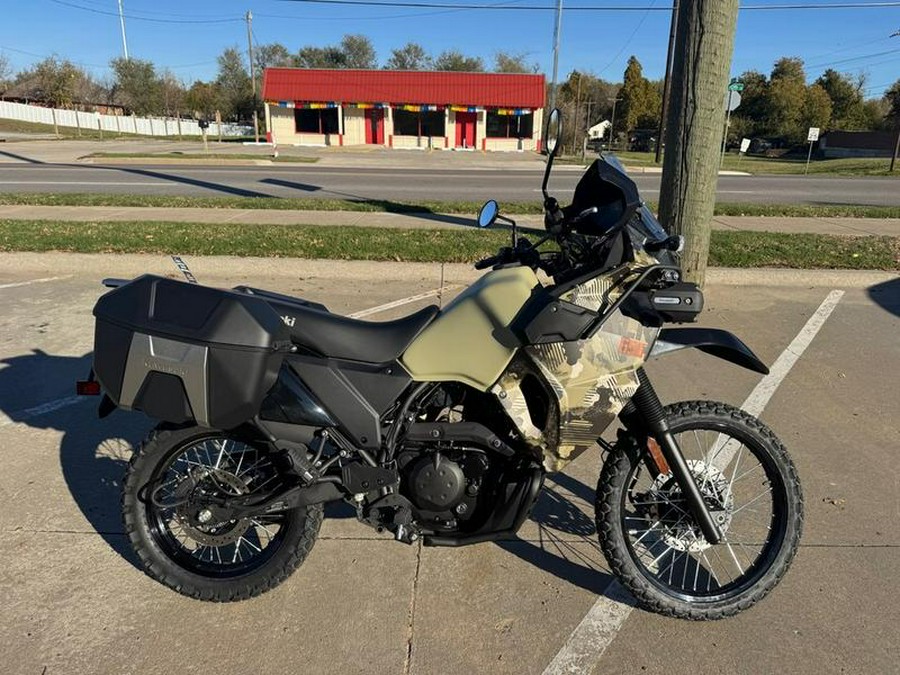 2025 Kawasaki KLR®650 Adventure ABS Cypher Camo Beige