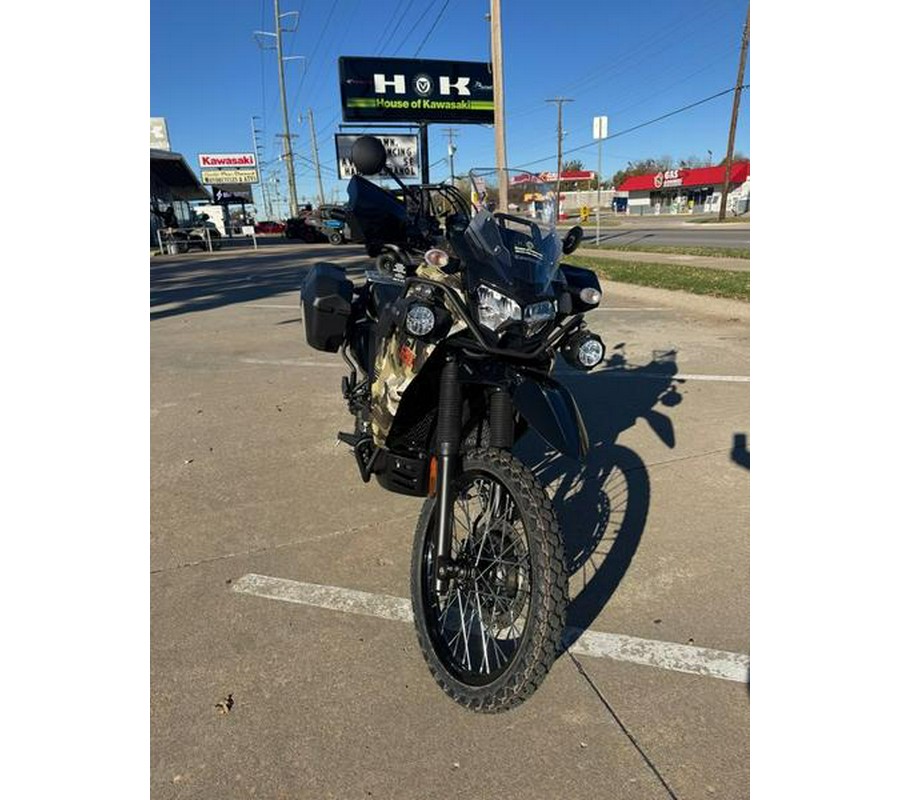 2025 Kawasaki KLR®650 Adventure ABS Cypher Camo Beige