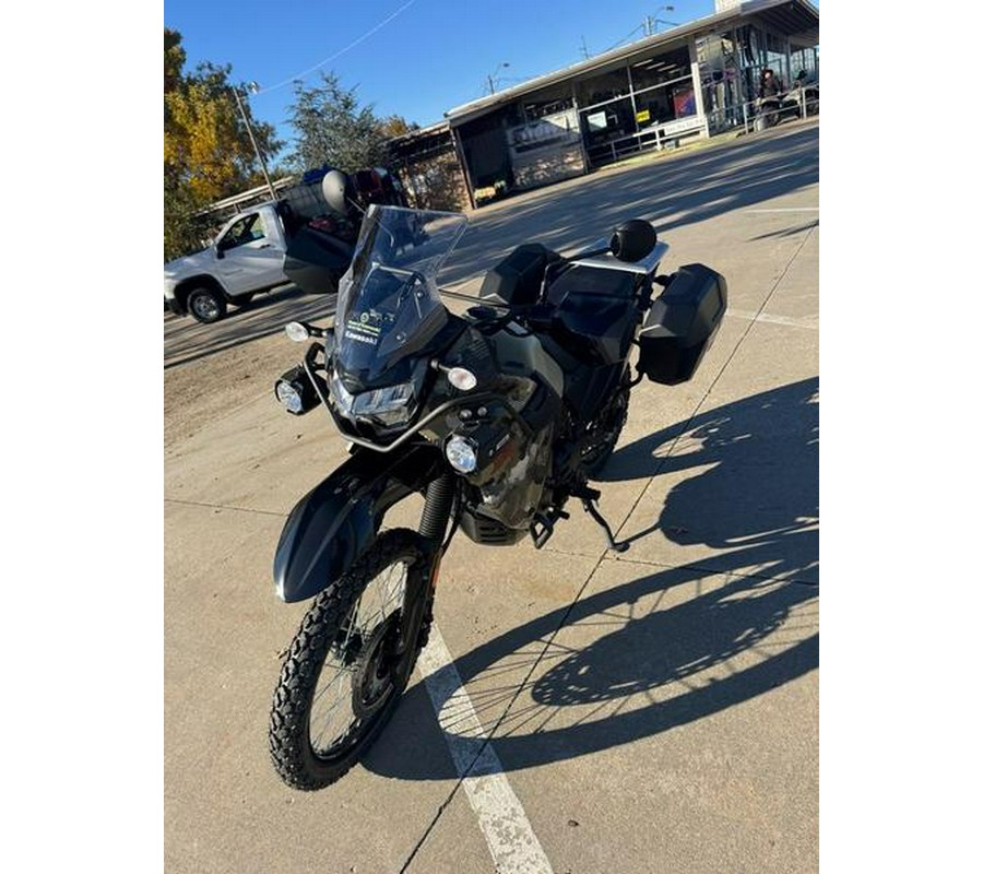 2025 Kawasaki KLR®650 Adventure ABS Cypher Camo Beige